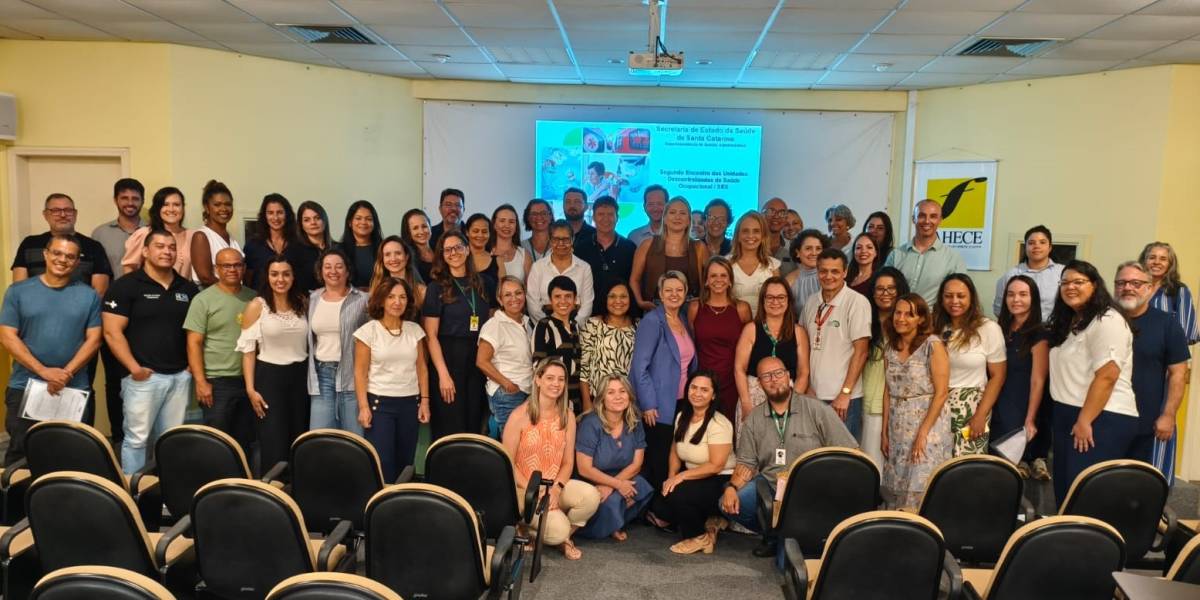 Secretaria de Estado da Saúde realiza o Segundo Encontro das Unidades Descentralizadas de Saúde Ocupacional