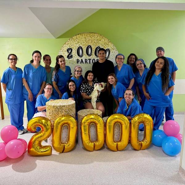 Hospital Materno-Infantil Santa Catarina chega a marca de 20 mil partos