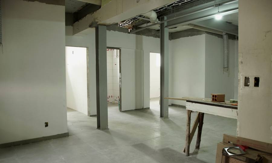 Saúde em Obras: com recursos do Estado, Hospital Marieta Konder Bornhausen avança na reforma da antiga recepção