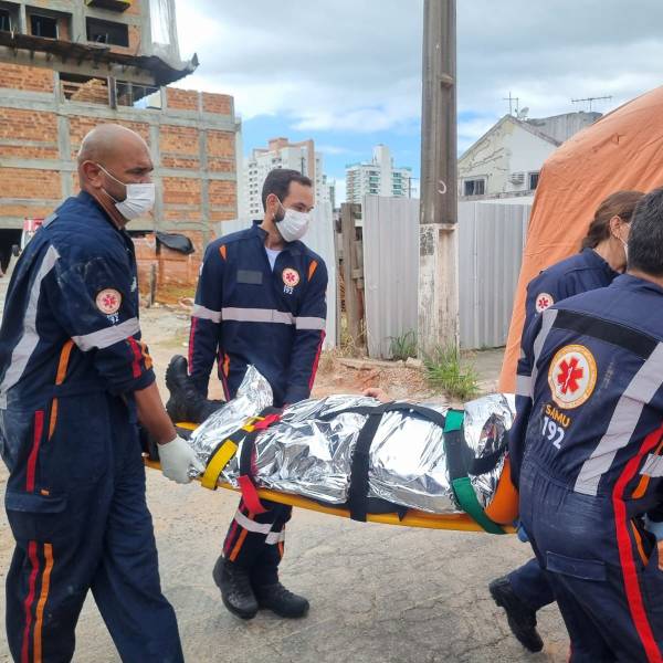 Equipes da Saúde atuam de forma integrada em Simulado Estadual de Gestão de Desastres