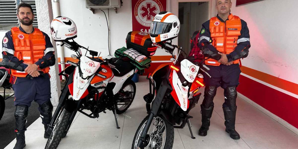 Motolâncias ampliam agilidade no atendimento de urgência e emergência em Criciúma