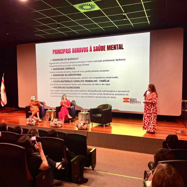 Secretária Adjunta destaca saúde mental e sustentabilidade na carreira feminina em evento alusivo ao Dia Internacional da Mulher
