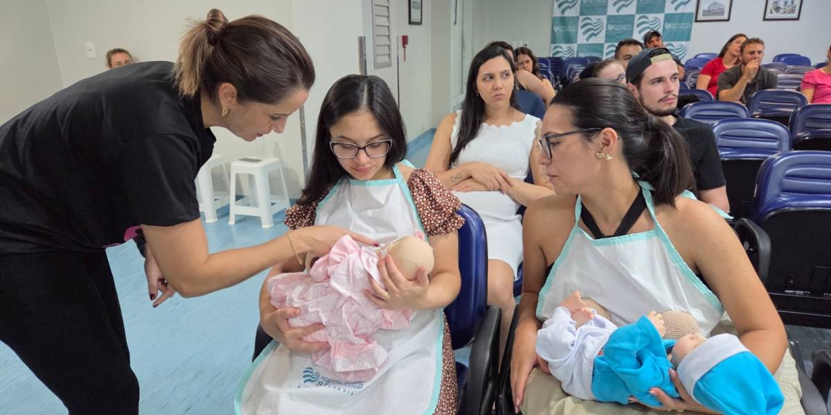 Hospital Regional São Paulo realiza curso de preparação para gestantes e familiares em Xanxerê