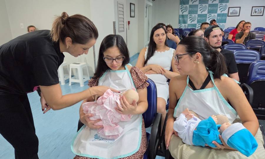 Hospital Regional São Paulo realiza curso de preparação para gestantes e familiares em Xanxerê