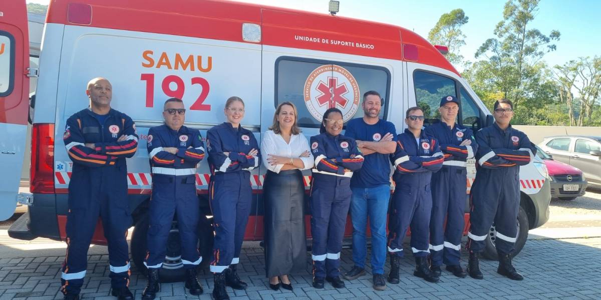 SAMU SC implanta Unidade de Suporte Básico em Paulo Lopes
