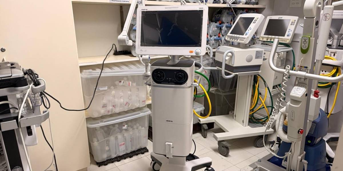 Hospitais da rede estadual recebem 58 ventiladores para reforçar atendimento intensivo