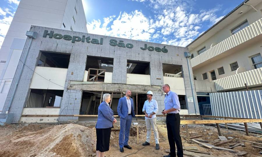Saúde em Obras: Em Criciúma, Hospital São José passa por nova revitalização