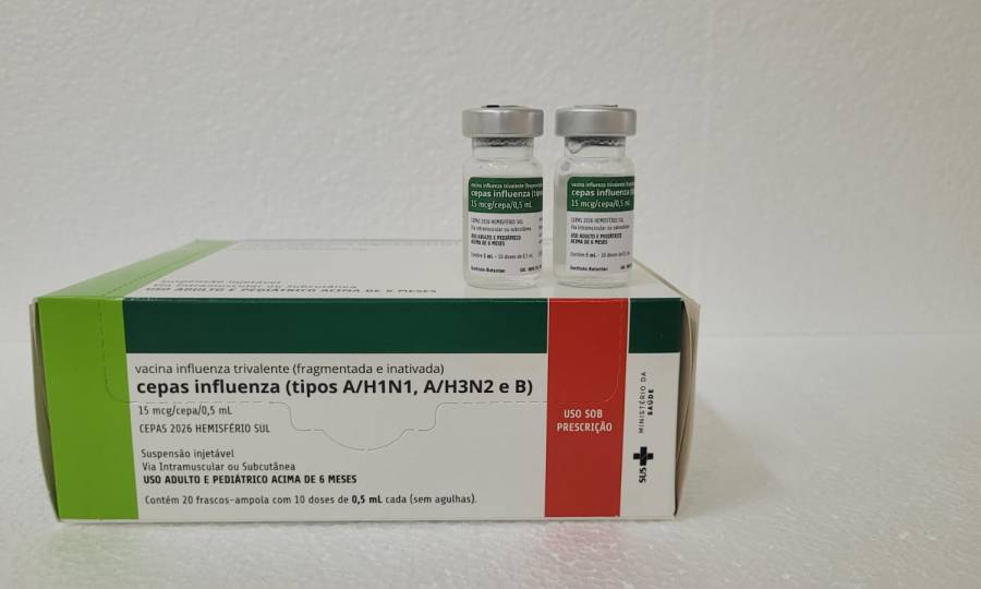 Saúde SC distribui novas doses da vacina contra a Influenza para reforçar imunização antes do inverno