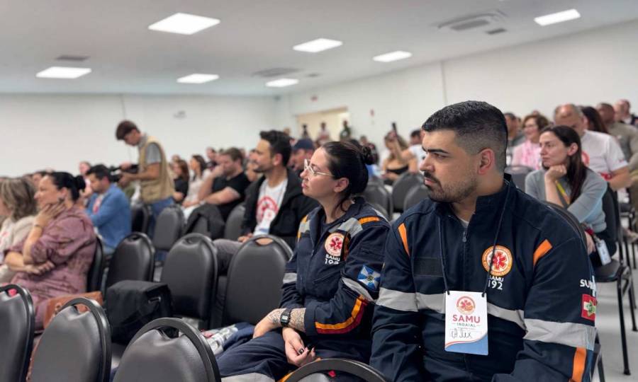 Em Indaial, SAMU celebra 20 anos com Seminário de Urgência e Emergência 