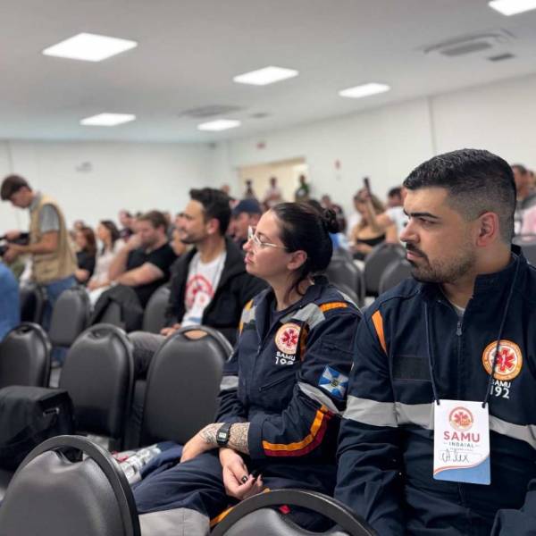 Em Indaial, SAMU celebra 20 anos com Seminário de Urgência e Emergência 