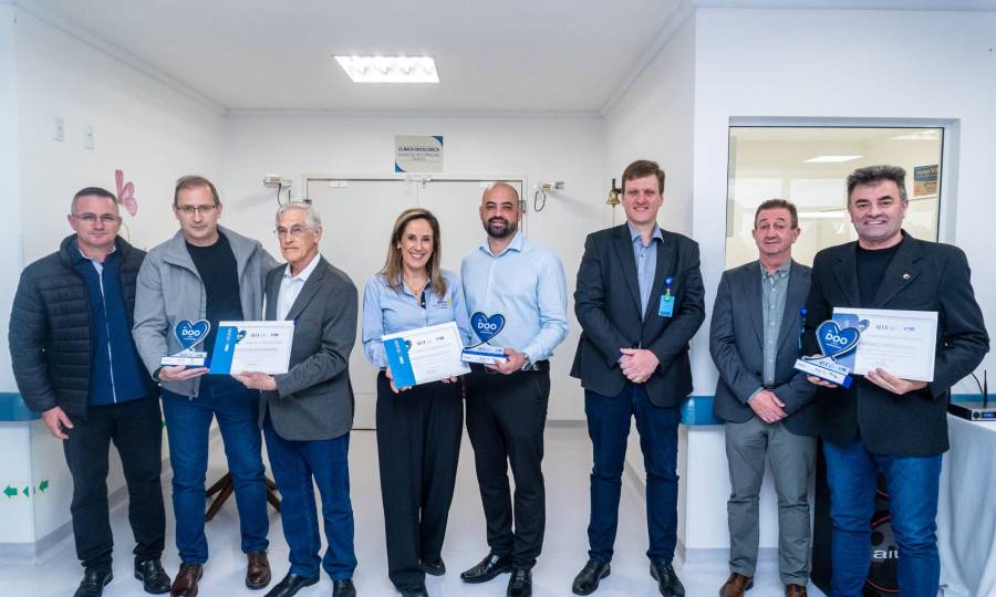 Governo do Estado entrega revitalização de setores no Hospital Regional do Oeste, em Chapecó