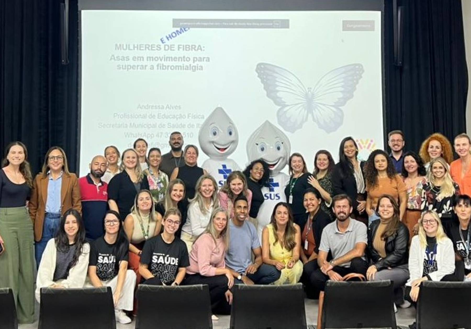 SES realiza oficina para fortalecer a atenção às condições crônicas e promoção à saúde na Foz do Rio Itajaí