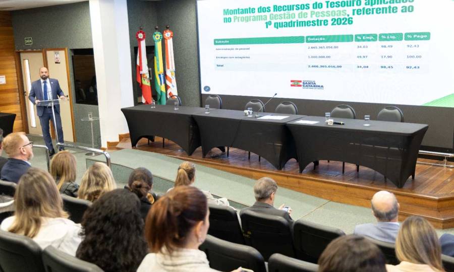 Saúde SC apresenta ações e investimentos no primeiro quadrimestre em audiência na Alesc