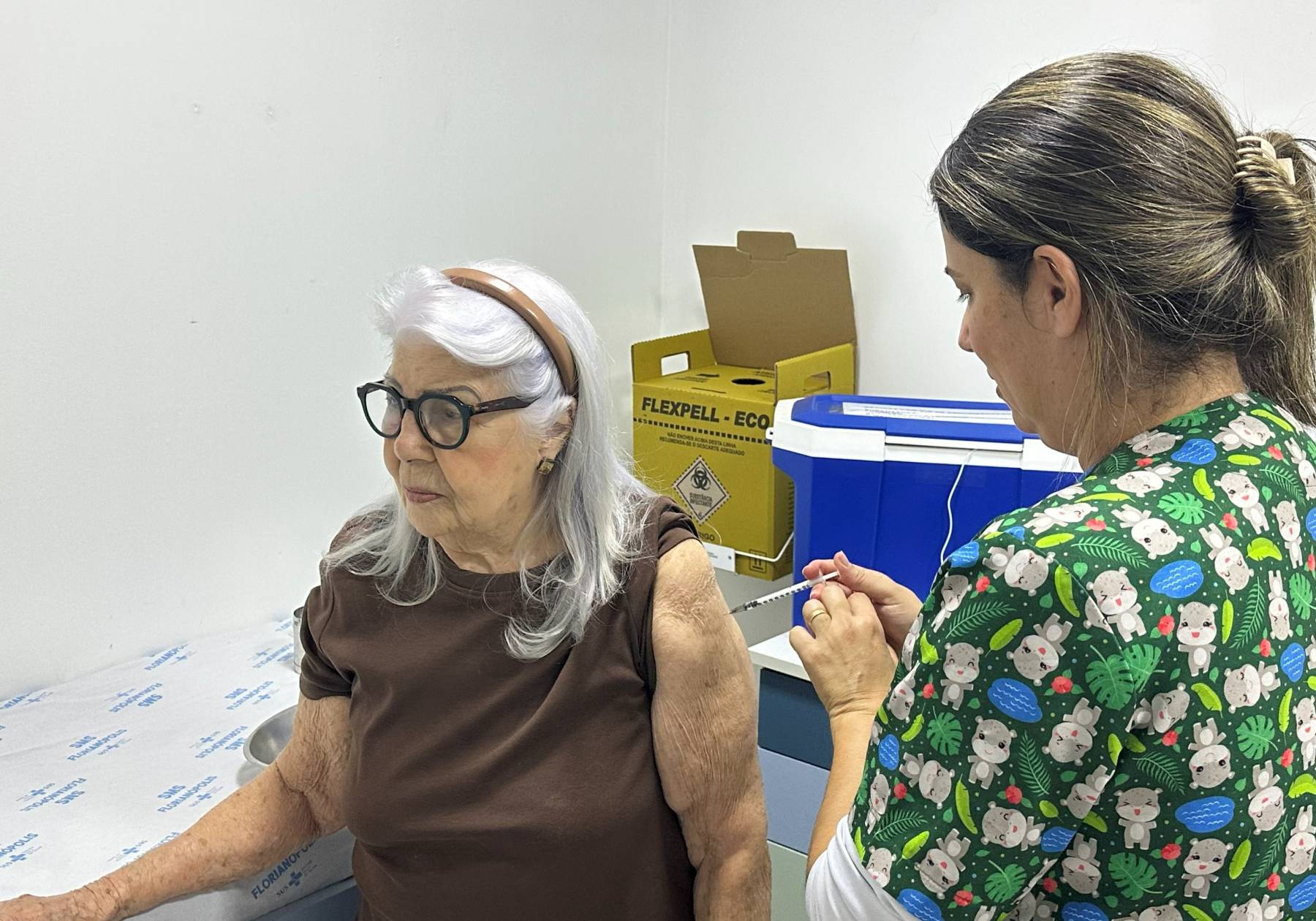 SC entra na última semana de campanha de vacinação contra a gripe com apenas um município acima da meta