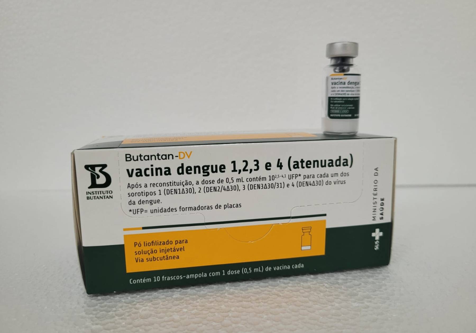 Saúde acompanha suspensão temporária da vacinação contra a dengue com imunizante do Butantan