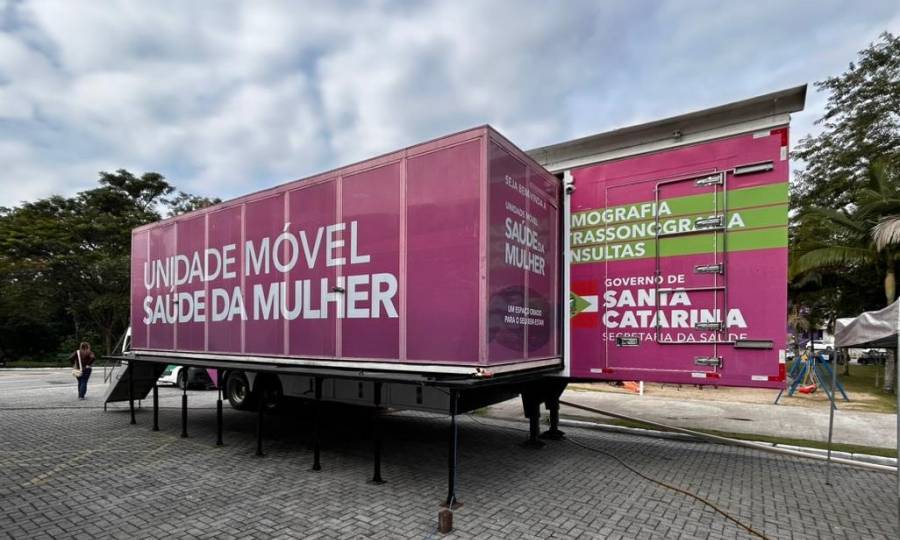 Carreta da Saúde da Mulher amplia exames de prevenção em Santo Amaro da Imperatriz e cidades próximas