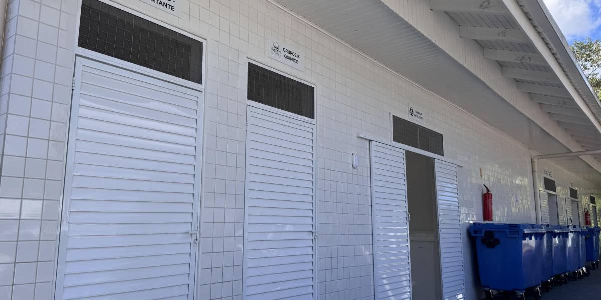 Em Ibirama, Hospital Dr. Waldomiro Colautti moderniza área de armazenamento de resíduos