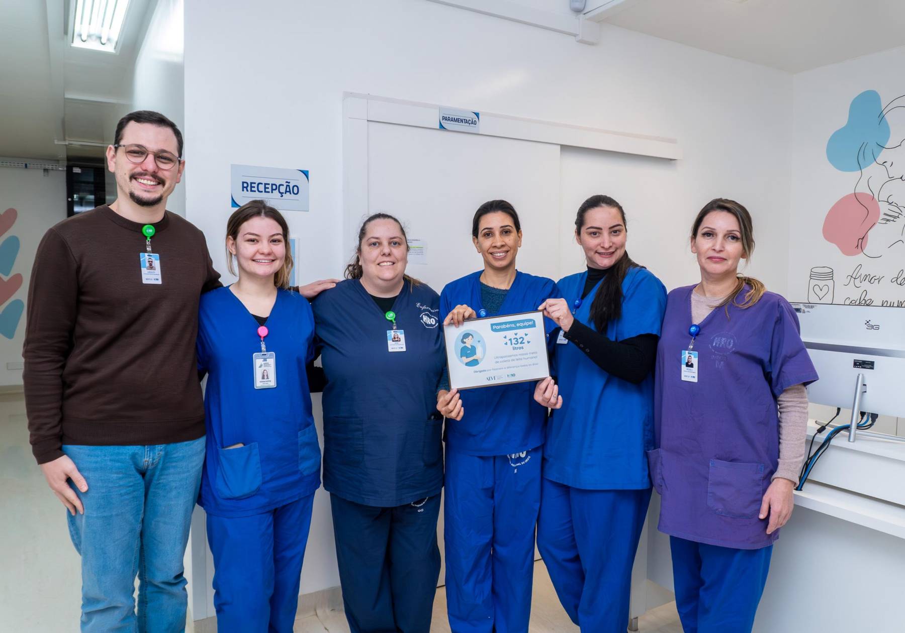 Hospital Regional do Oeste registra recorde histórico em doação de leite humano