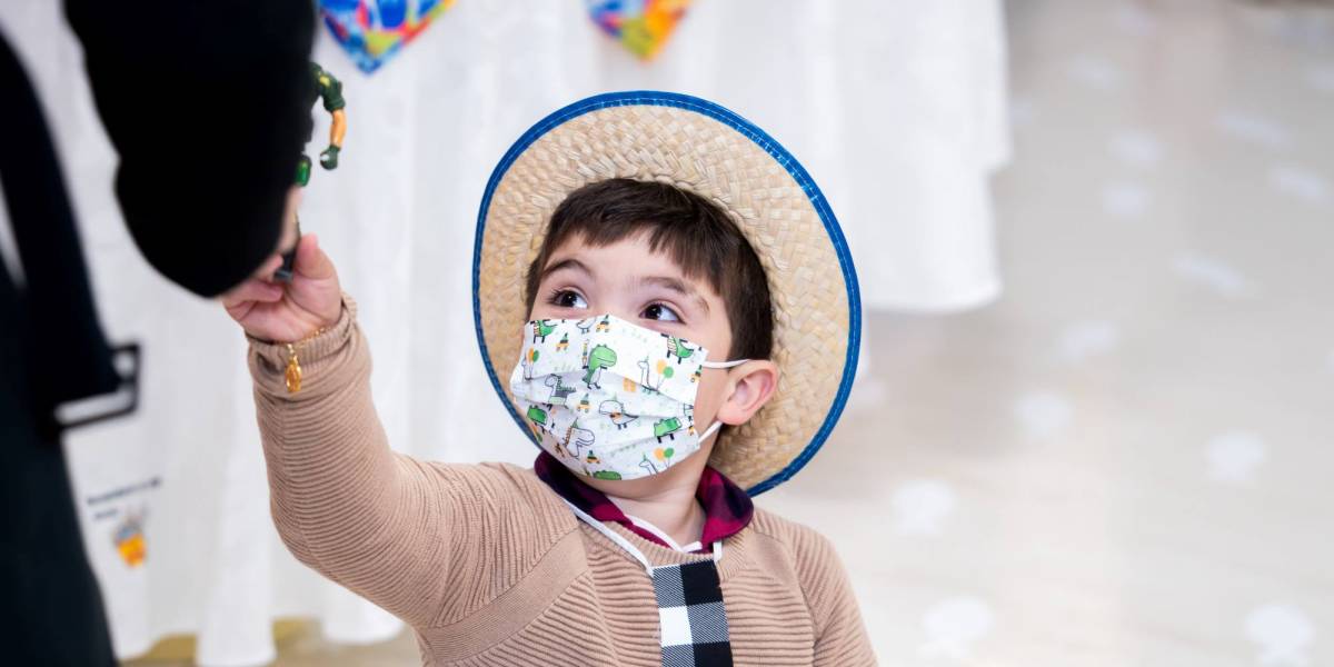 Festa Junina anima a Oncologia Pediátrica do Hospital Regional do Oeste em Chapecó