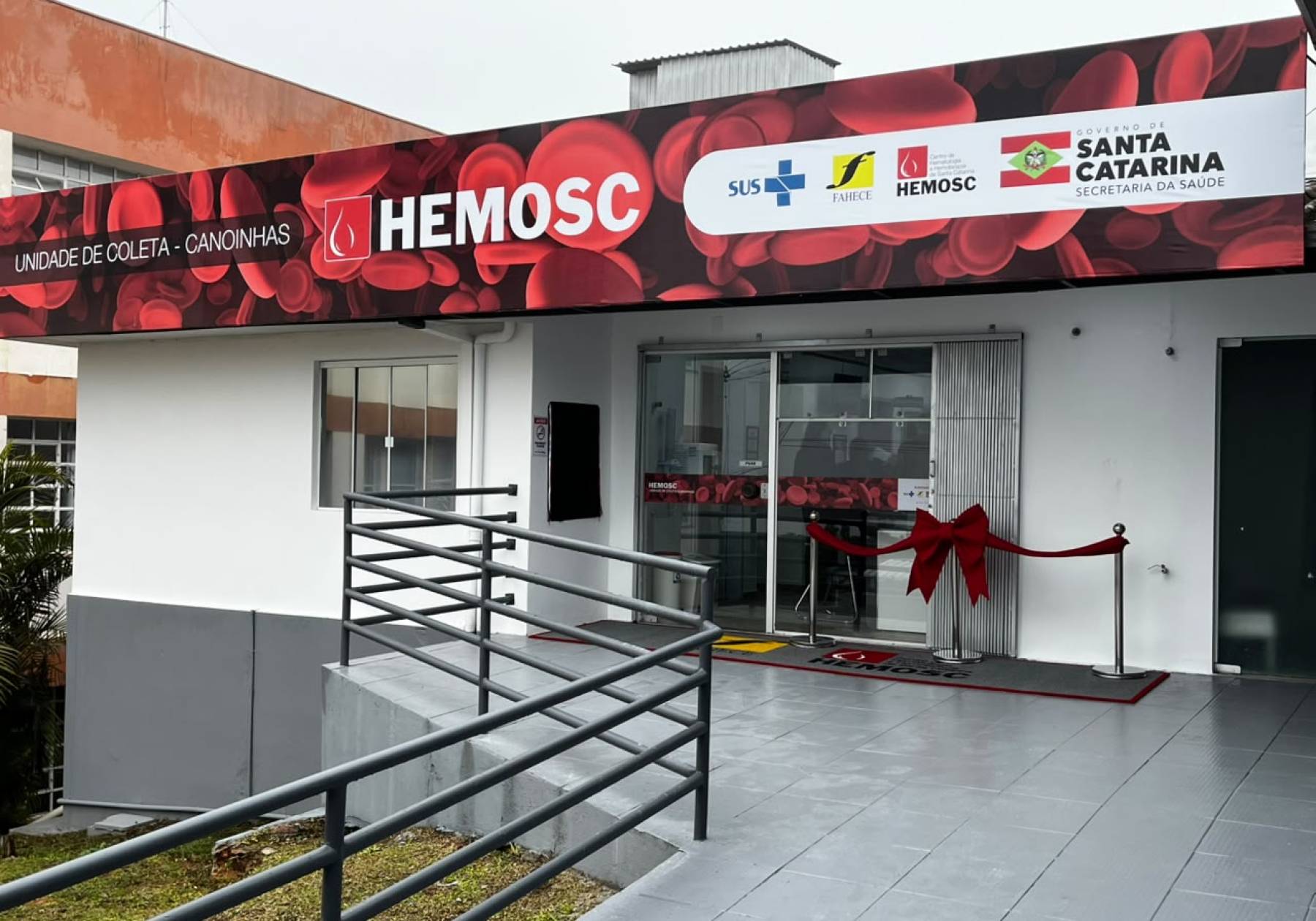 Após ter sido fechada em 2017, Estado reabre unidade  do HEMOSC em Canoinhas
