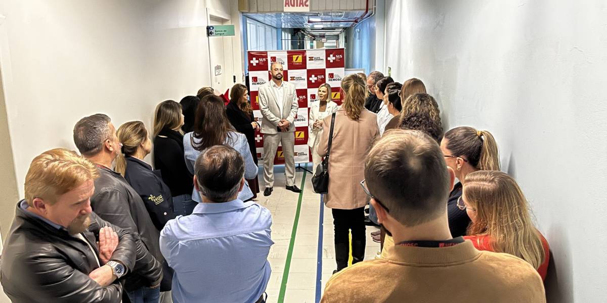 Após 29 anos, agência transfusional do Hemosc no Hospital Infantil Joana de Gusmão é reinagurada