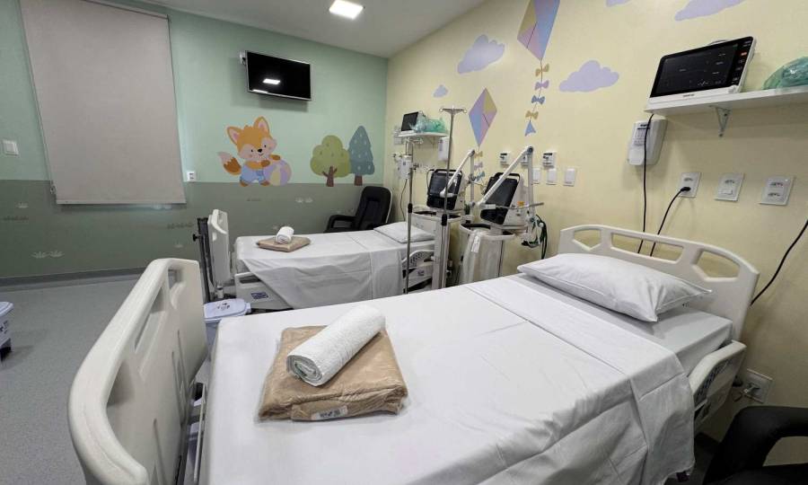 Com custeio do Estado, Hospital Azambuja entrega nova UTI Pediátrica e amplia atendimento na região