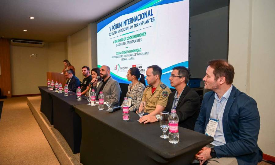 Santa Catarina realiza encontro internacional de doação de órgãos e transplantes