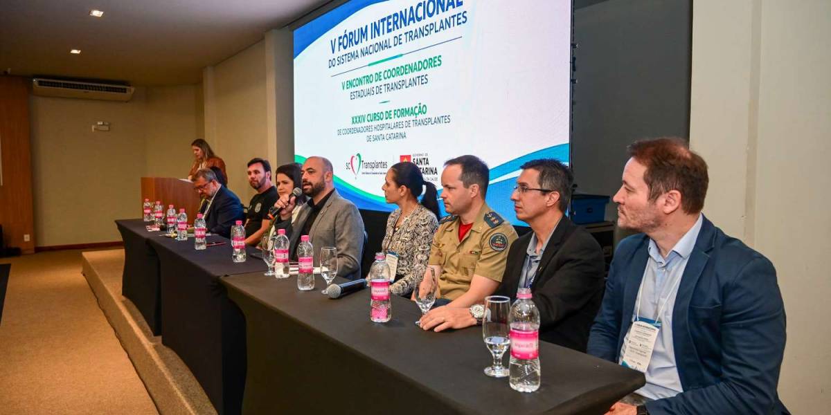 Santa Catarina realiza encontro internacional de doação de órgãos e transplantes