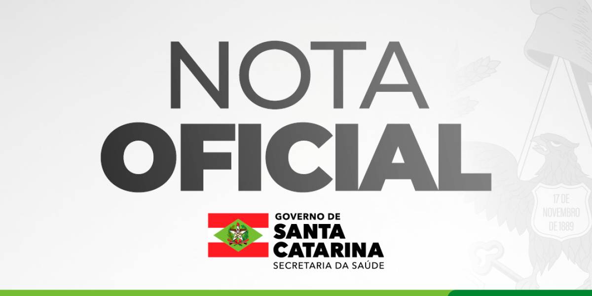 Nota à imprensa