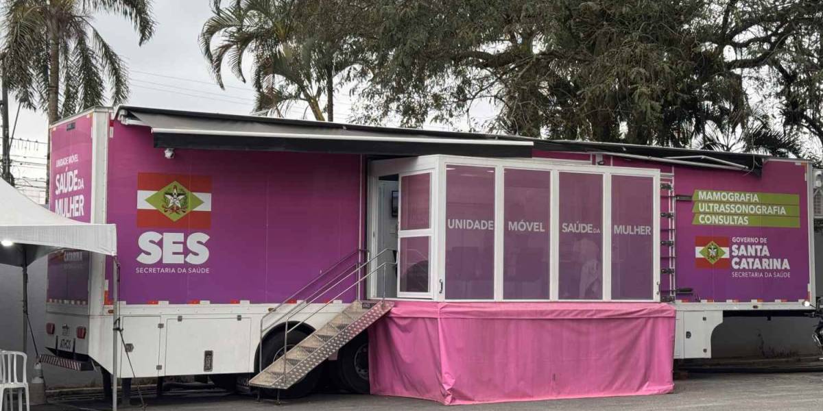 Estado amplia permanência da Carreta da Saúde da Mulher em Joinville até o fim de novembro