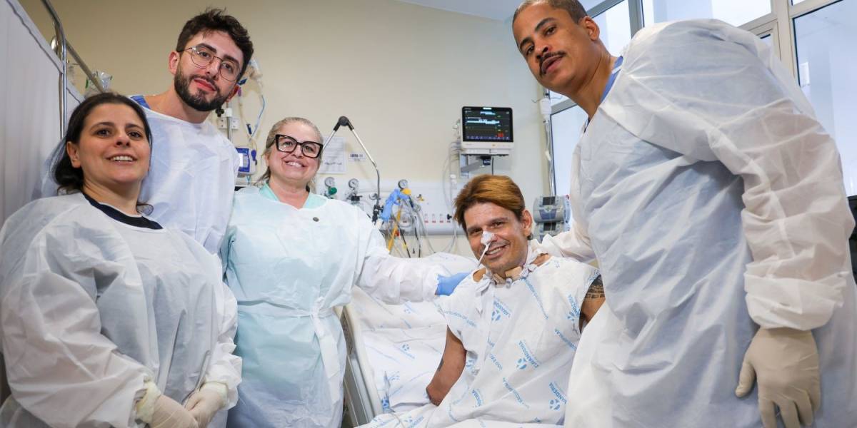 Da incerteza à recuperação: paciente volta a andar com apoio de equipe multidisciplinar do Hospital Governador Celso Ramos